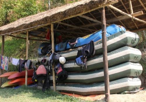 Bhotekosi river rafting fun with Camp Exhibition Tour